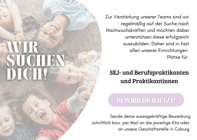 Stellenausschreibung Praktikum